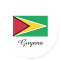 Guyana Flag Design stickers by flagshirt Guyana Flag Design stickers