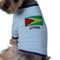 Guyana Flag pet clothing