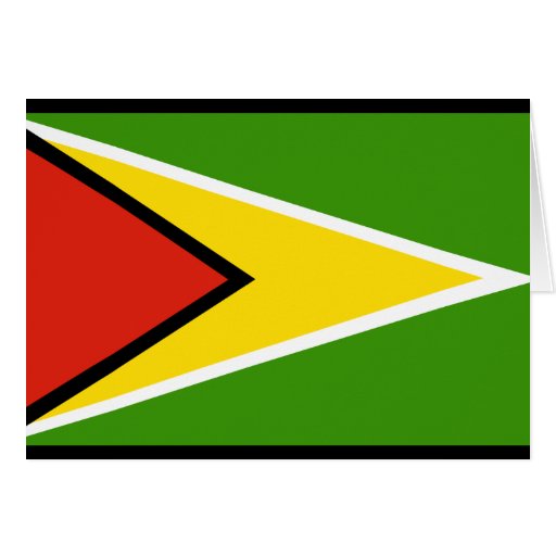 Guyana Flag Greeting Card