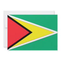 Guyana Flag invitations
