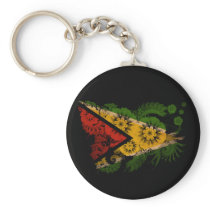 Guyana Flag Keychain