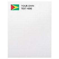Guyana Flag Letterhead Template