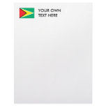Guyana Flag Letterhead Template