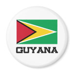 Guyana Flag magnets