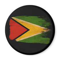 Guyana Flag Refrigerator Magnet