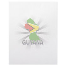 Guyana Flag Map 2.0 Letterhead