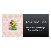 Guyana Flag Map 2.0 Picture Card