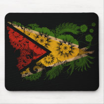 Guyana Flag Mouse Pads