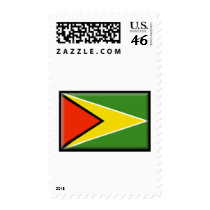 Guyana Flag postage
