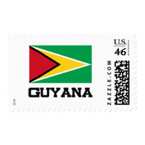 Guyana Flag postage