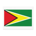 Guyana Flag Postcard