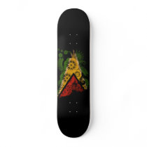 Guyana Flag Skateboard
