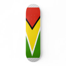 Guyana Flag Custom Skateboard