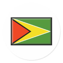 Guyana Flag stickers