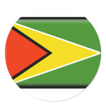 Guyana Flag stickers by jacinto888 Guyana Flag stickers
