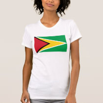 Guyana flag T-shirt t-shirts
