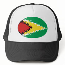 Guyana Gnarly Flag Hat