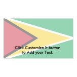 Guyana, Guinea-Bissau flag Business Cards