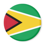 Guyana, Guinea-Bissau flag magnets