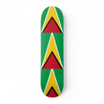 Guyana, Guinea-Bissau flag Skate Board Deck