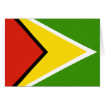 Guyana High quality Flag Cards