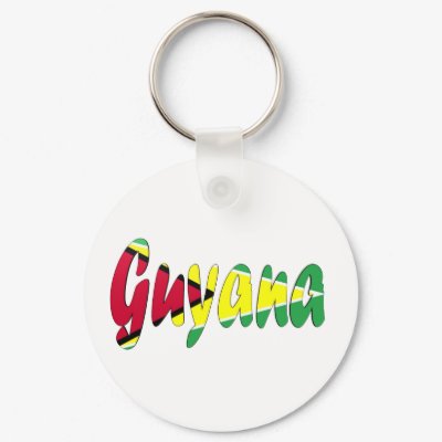 Guyana Key Chain by WearFlags