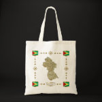 Guyana Map Flag Border Bag