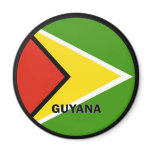 Guyana Roundel quality Flag magnets