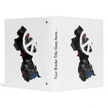 Guyana Trendy Peace Sign with Guyanese map binders