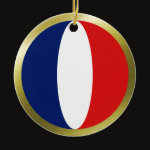 Guyane Fisheye Flag Ornament