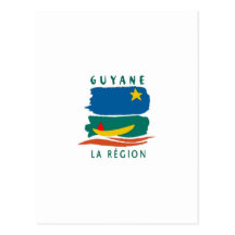 Guyane Flag Post Cards