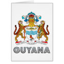Guyanese Emblem cards