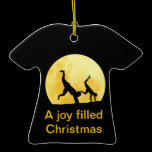 Guys and the full moon ornaments