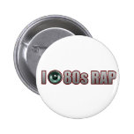 guys girls 80s RAP MUSIC HIP-HOP JAMS buttons