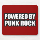 guys girls POWERED BY PUNK ROCK music Mousepads