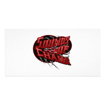 guys girls Punk Rock Music Personalized Photo Card