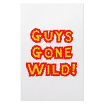 Guys Gone Wild stationery by ColorShow Guys Gone Wild stationery
