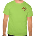 Guys' Tee, Lyme Disease Awareness (Green) zazzle_shirt