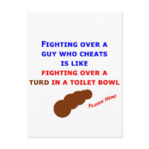 Guys Who Cheat postcards by wherethelaughteris Guys Who Cheat postcards