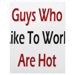 Guys Who Like To Work Are Hot Personalized Letterhead