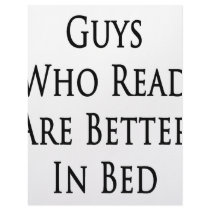 Guys Who Read Are Better In Bed letterhead by Supernova23 Guys Who Read Are Better In Bed letterhead