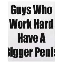 Guys Who Work Hard Have A Bigger Penis letterhead by Supernova23 Guys Who Work Hard Have A Bigger Penis letterhead