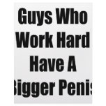 Guys Who Work Hard Have A Bigger Penis letterhead