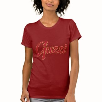 Guzzi Classic Stitch Script (Vintage Look) T-shirt