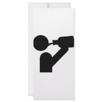 guzzler icon customized rack card