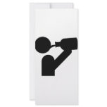 guzzler icon customized rack card