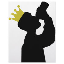 guzzler with crown icon letterhead design