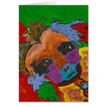 GVCS Dog Art Card