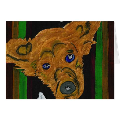 GVCS Dog Art Greeting Card