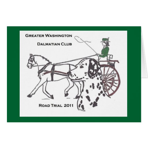 GWDC Road Trial 2011 Greeting Card